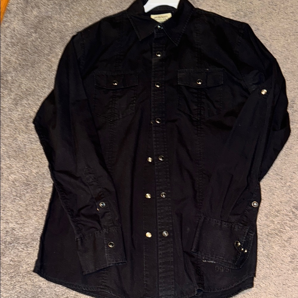 Women’s Black Button-Up Jacket
